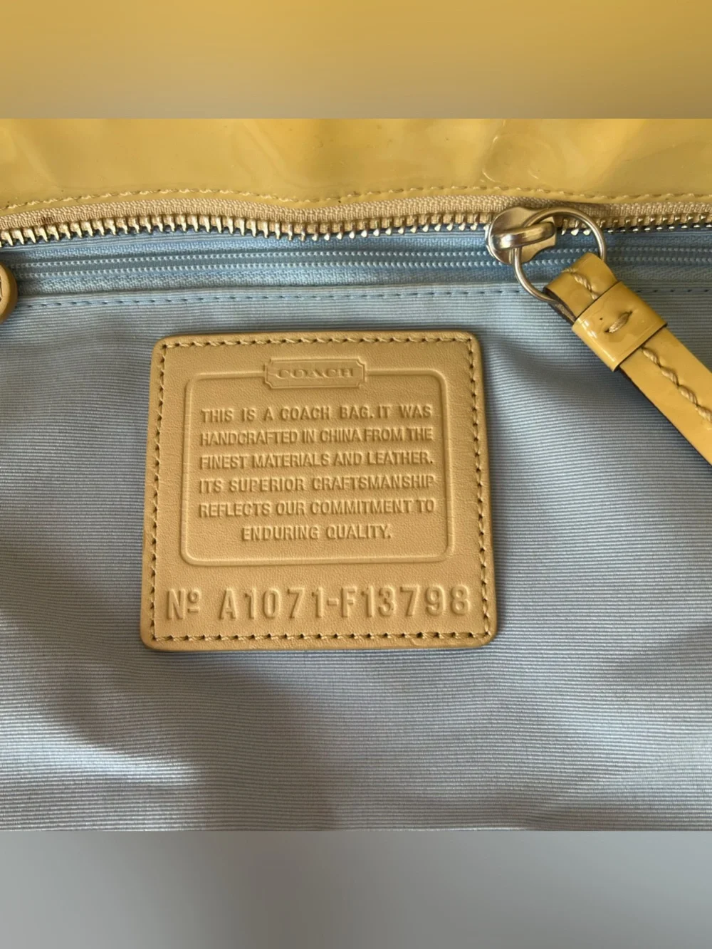 Coach Soho Pleated Sateen Multicolor Print Tote